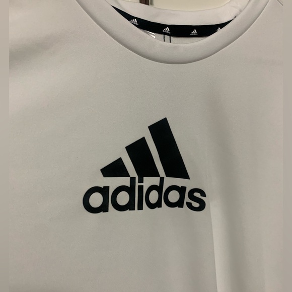 Men's white adidas shirt (NWT) - Picture 2 of 8